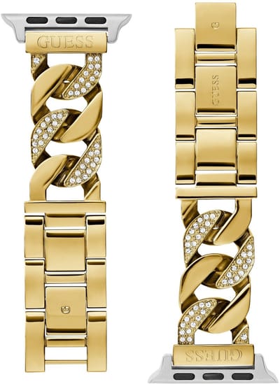 Guess Guess Apple Band (38Mm-40Mm) Horlogebanden Goudkleurig Armband Gemaakt Van 100% Roestvrij Staal Not Applicable CS2015S2