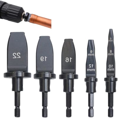 Set van 5 Professionele Koper Tube Expander met Diverse Maten voor Precisie Boren en Uitbreiden