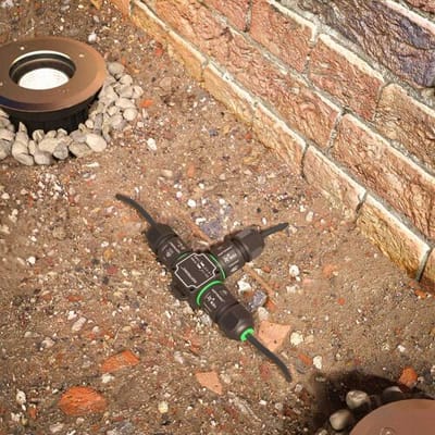 HOFTRONIC - Kabelverbinder IP68 Waterdicht - 3 ingangen - Gereedschapsloos - 4-11mm kabeldikte - Voor buiten - Waterdichte connector