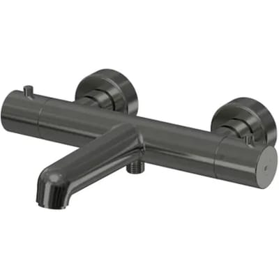 Essebagno Thermostatische Badkraan Luisa - Gunmetal - 15 Cm