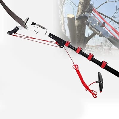 Telescopische Takkenzaag - Boomzaag Snoeizaag - Hoge Takken Snoeien - Uitschuifbare Steel - 55 meter - null