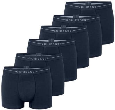 Schiesser Heren retro short / pant 6 pack Cotton Flex