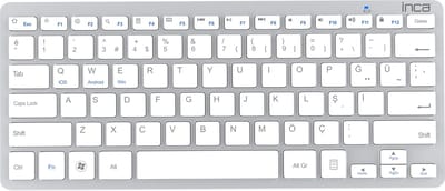 BasicTeQ: IBK-569BT QWERTY toetsenbord, Draadloos Bluetooth - Toetsenbord Voor Smart TV / Tablet / (Windows) PC / Apple Mac - iPad - Samsung - iPhone - Macbook - iMac / Android