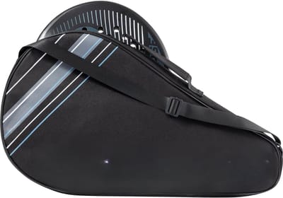 TIM® Padel Tas - Padel Rugzak - Padeltas - voor 1 Racket - Padel racketbeschermer - Zwart - 55cm x 34cm x 6cm