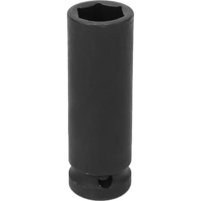 12 Inch Aandrijving 171819mm Metrisch Diepe Slagmoersleutel 6-Punts Pneumatische Luchtdop19mm 19mm gray