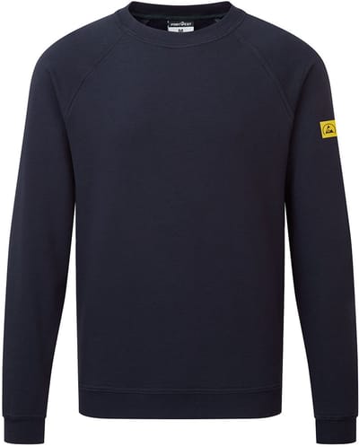 Portwest Anti-statisch ESD Sweatshirt AS24 - Marine - 5XL