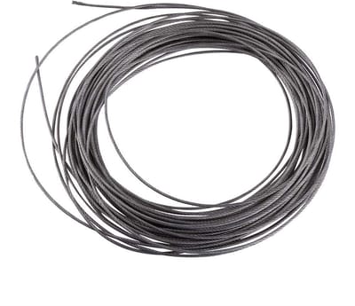 Dailygoods- Staaldraad 1,5 mm - 15 Meter - RVS 304 - Hoge Temperatuurbestendigheid - 7x7 Constructie - Veelzijdig Gebruik - Staalkabel