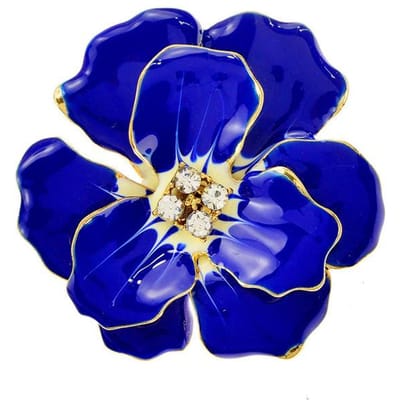 Prachtige Grote Bloemen Broches Voor Vrouwen Emaille Mode Sieraden Kleuren Beschikbaar