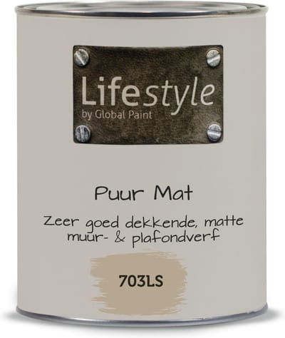 Lifestyle Essentials Puur mat | 703LS | 1 liter | Goed dekkende muurverf