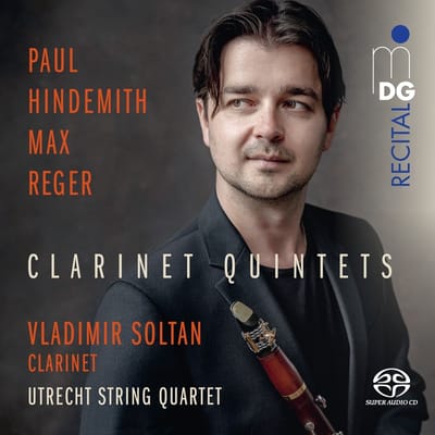 Soltan & Utrecht String Quartet - Hindemith/Reger: Clarinet 5Tets (SACD)