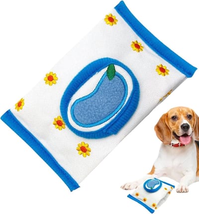 Honden snuffel speelgoed - Interactief puzzelspel - Mentale stimulatie - Scheurbestendige stof - 15 x 9 x 3 cm