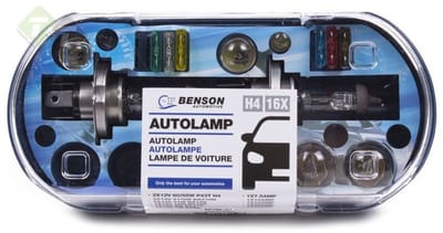 H4 Lampenset - 16 delig - Autolamp set - Benson