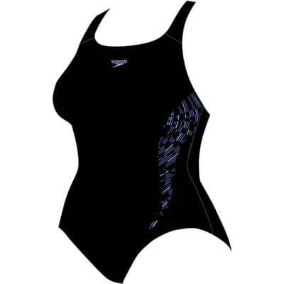Dames zwempak uit 1 stuk Speedo End+ Place Medalist