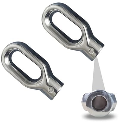 Handmatige Aluminium Lier met Uitgangsring - 2 Stuks voor Jaloezieën