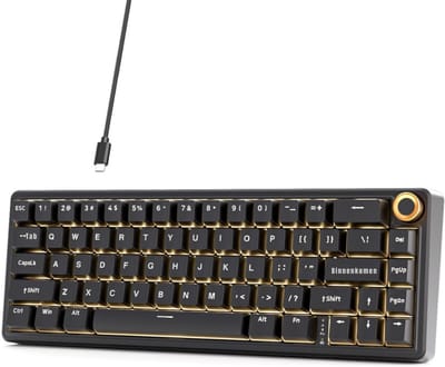 Core® Mechanical Keyboard - Mechanisch Toetsenbord - Mechanische Toetsenbord - RGB Hot Swap - USB C - Zwart - 30cm x 11cm x 4cm