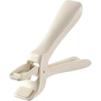 Pinces de fixation pour plaque chauffante, pinces pour déplacer les bols de plaque chauffante, plaque à pizza, friteuse à air, four à micro-ondes avec nourriture, gadget de cuisine beige