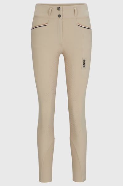 Boss Equestrian Rijbroek Dames Hoge Taille Full Grip Hailey Core XXS Beige