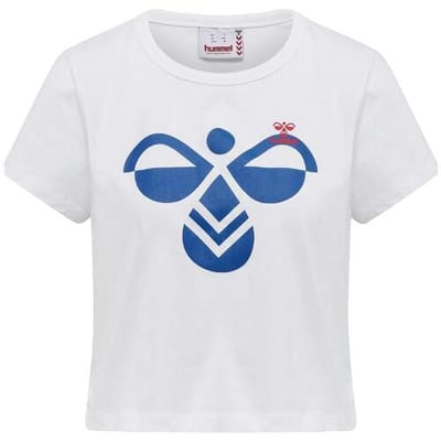 T-shirt Korte Mouw hummel T-shirt hmlIC TEXAS blanc