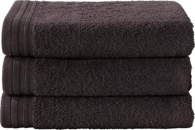 De Witte Lietaer Handdoek Imagine Fudge Brown - 50 x 100 cm - set 3 stuks - Bruin - Katoen
