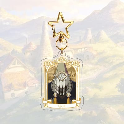 Heksenhoed Atelier Acryl Sleutelhanger, Coco Qifrey Agott Chibi Figuur, Magische Fantasy Art Versie. Anime Tas Hanger, 2026 Nieuwe Collectie 6 cm white