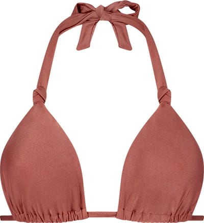 Beachlife Chocolate Shine triangel bikinitop