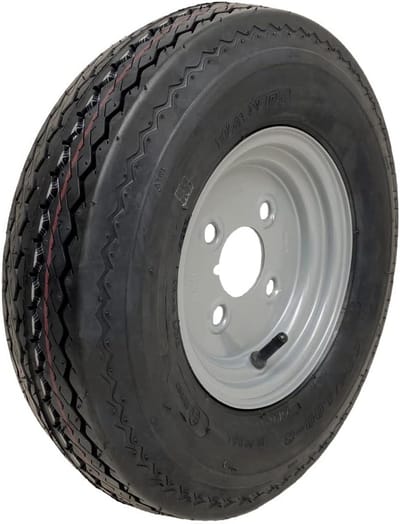 Aanhangwagenwiel 4.80/4.00-8 met Velg - Weglegale 6PR Hoge Snelheid Band
