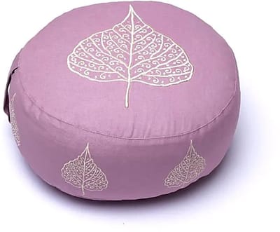 Meditatiekussen lila bodhiblad biokatoen (OCS)
