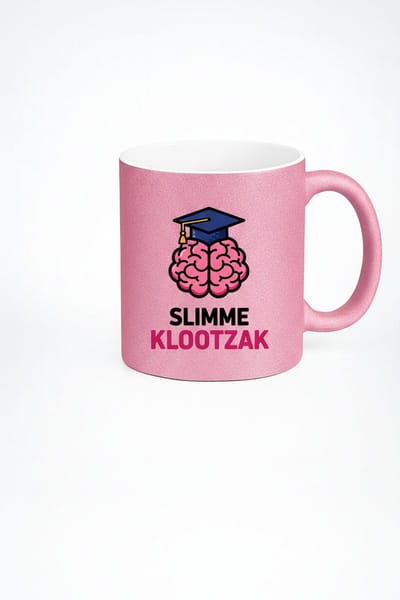 Slimme Klootzak Mok - Grappige Design Mok voor Koffie en Thee