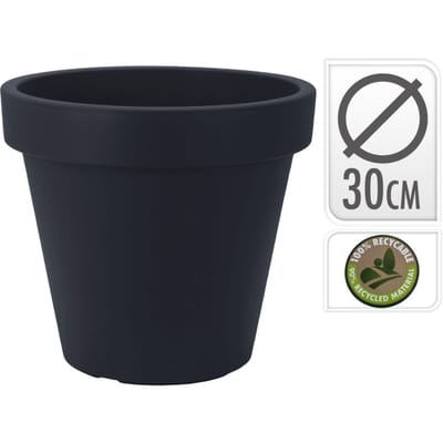 Bloempot e&k rond 30 serie, an - Merkloos
