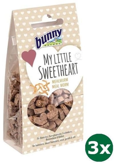 3x30 gr Bunny nature my little sweetheart meelworm