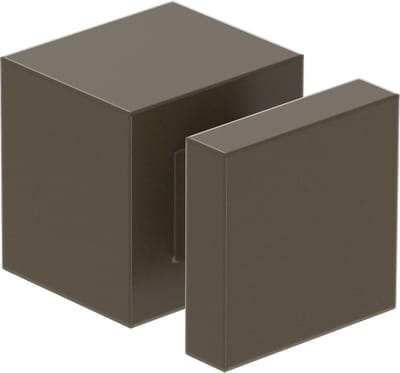 psmlighting Cascade Wandhaak | L20xB20xD30mm | Aluminium | Anodic brown