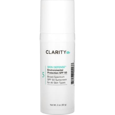 ClarityRx, huidbescherming, milieubescherming SPF 50, 2 oz (60 gr) white