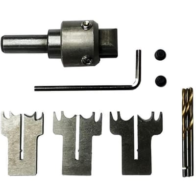 Houten Dikke Ring Maker Set Staal Hout Kralen Boor Huishoudelijke DIY Gereedschappen voor het Maken van Gepersonaliseerde 19mm/20mm/21mm blades