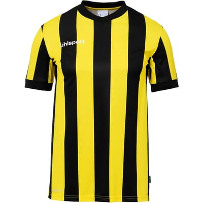 Uhlsport Stripe 2.0 Shirt Korte Mouw Heren - Zwart | Maat: L