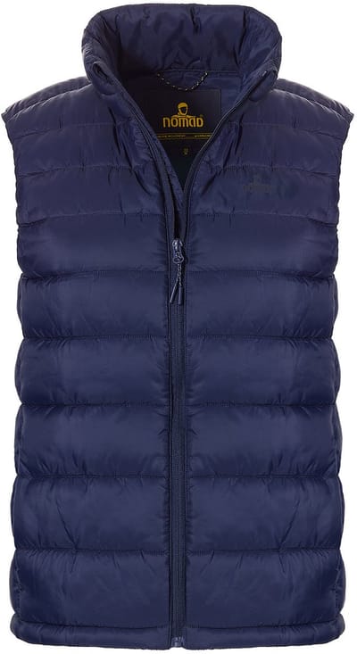 NOMAD® Bodywarmer Vrouwen | Maat L | Donkerblauw | Outdoor Bodywarmer Waterafstotend | Zakken met rits
