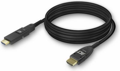 ACT HDMI Glasvezel kabel met afneembare connector – 4K@60Hz – Active Optical Cable (AOC) - HDMI Kabel 25 meter – AK4103