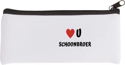 Akyol - love u schoonbroer Etui - Broer - de liefste schoonbroer - verjaardag - cadeautje voor broer - broer artikelen - kado - geschenk - 20 bij 9 cm