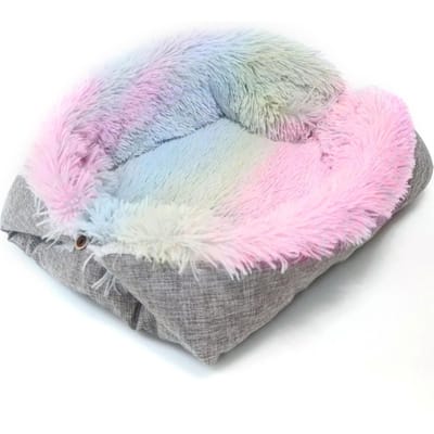 Kattenbed  Wasbare Kattenbedden voor Binnenkatten  Huisdierbed Innovatief Ontwerp  Veilig Warmend Comfortabel veelkleurig