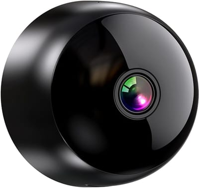 Slimme WiFi Camera - Binnen Camera - Huisbewaking - 360 Graden Rotatie - 11 x 8 x 3 cm