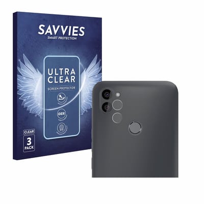 Savvies - Screenprotector voor Gigaset GS5 Lite (Voor+Camera) - Folie Beschermfolie transparant 6 Stuks