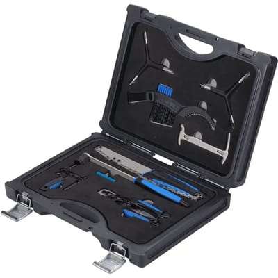 BBB Cycling Chain&Cassette Gereedschapskoffer Fiets – Luxe Fietsgereedschap Toolbox – Fietsreperatieset Ketting & Cassette – Zwart – BTL-225