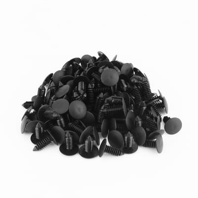 Dailygoods- Klinknagels 100st - Bevestiging - Holnieten - Klinknagel Tang - Plastic - 7,5 mm Gat - Bevestigingsclips