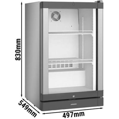 Liebherr Onderbouw koelkast PREMIUM - 106 liter - met 1 deur - Zilver