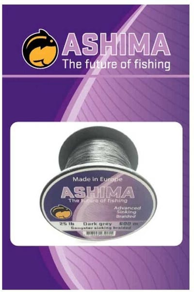 Ashima Fishing Gangster X8 Sink Gevlochten Vislijn 600 M Paars