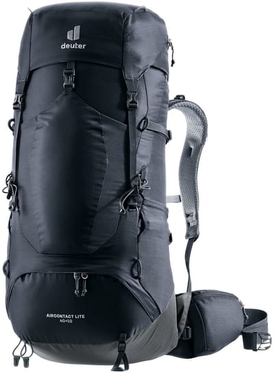 Deuter Aircontact Lite 40 + 10 - Trekkingrugzak 73 cm (black-graphite)
