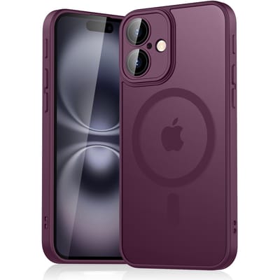 Luxe Magnetische Matte Transparante Armor Schokbestendige Hoes Voor iPhone 11 12 13 14 15 16 Voor Magsafe Draadloos Opladen Cover For iPhone 15