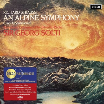 Symphonieorchester Des Bayerischen Rundfunks & Sir Georg Solti - Strauss: Eine Alpensinfonie, Op. 64 (LP) (Decca Pure Analogue Vinyl Series)