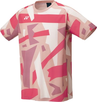 Yonex 16743EX unisex badminton tennis t-shirt - smoke pink - maat M