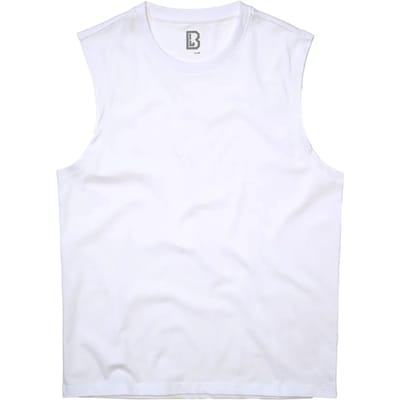 Brandit - T-Shirt Mouwloos shirt - 3XL - Wit