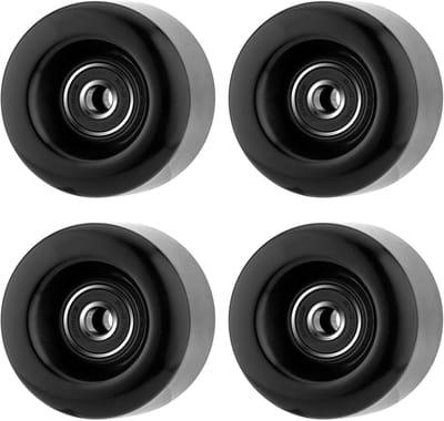Set van 4 Quad Skates Wielen 58mm 82A PU met ABEC-9 Lagers voor Binnen en Buiten Skaten